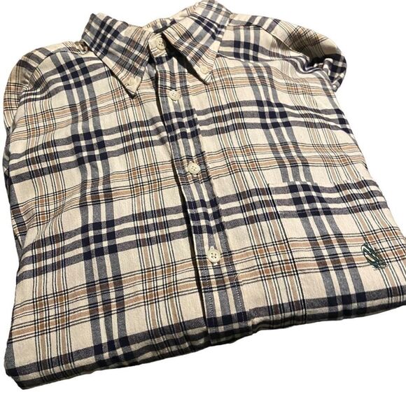 Nautica size Xl long sleeved button down plaid shirt like new condition - Picture 1 of 2